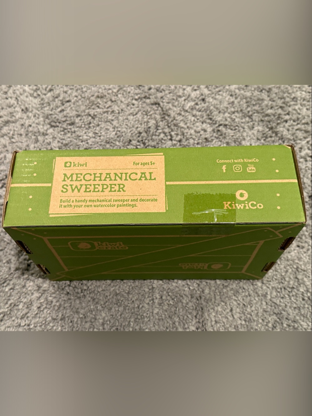 📦 New & Sealed KiwiCo Mechanical Sweeper STEM Kit